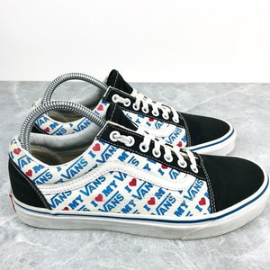Vans Old Skool I Love Vans‎ Womens Size 10 Sneakers I Heart My Vans Skate Shoes